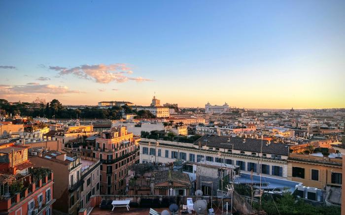 Spanish Steps Rome View