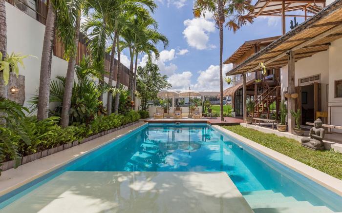 Pool 7Bed Villa Yoga Gym Cinema 10min Canggu Beach