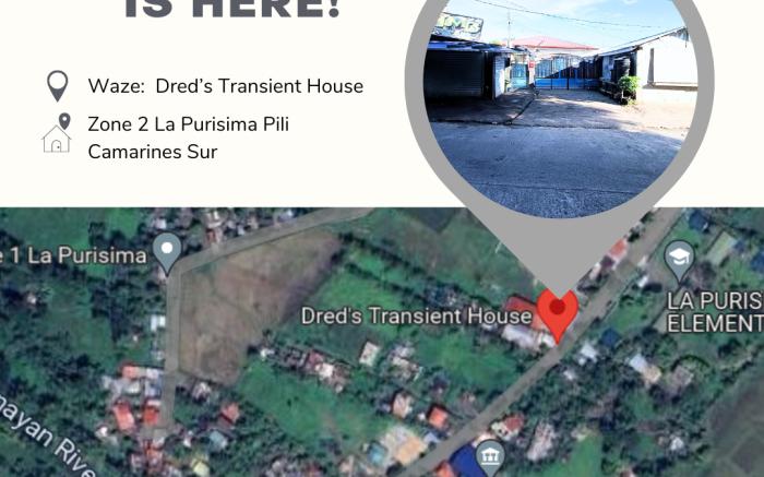 Transient House in Pili  Camarines Sur Bicol