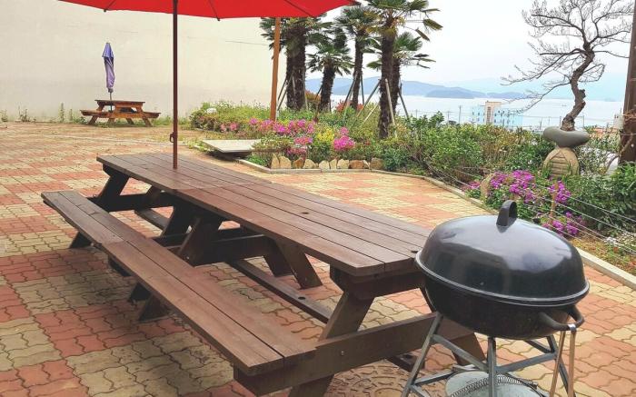 Geoje Aquarius 1st Floor 33 Pyeong Geoje~Tongyeong Travel Good View Barbecue Equipment Free Provided