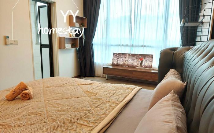 Cozy House★100mbps WiFi★King Bed★TV box★Paradigm