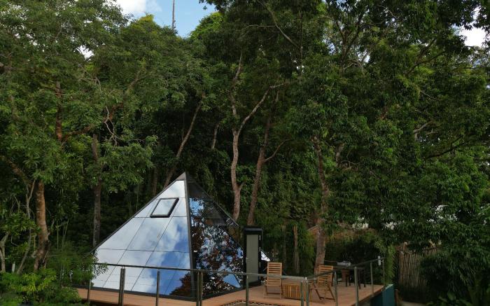 The Glas Pyramid @ Glamping at Karuna El Nido