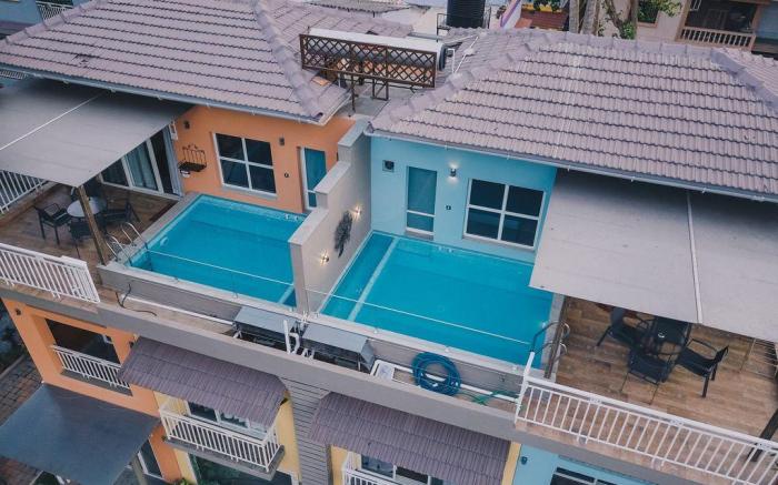 Close2beach  Super 2br penthouse Pool with Jacuzzi