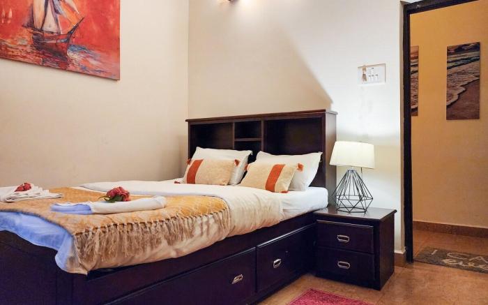 Beach front 4bhk private villa at Morjim