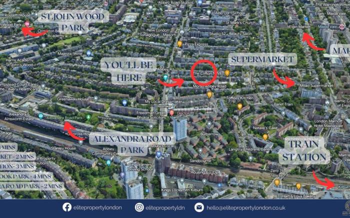 Stunning 2-Bed Flat in Maida Vale near Abbey Road