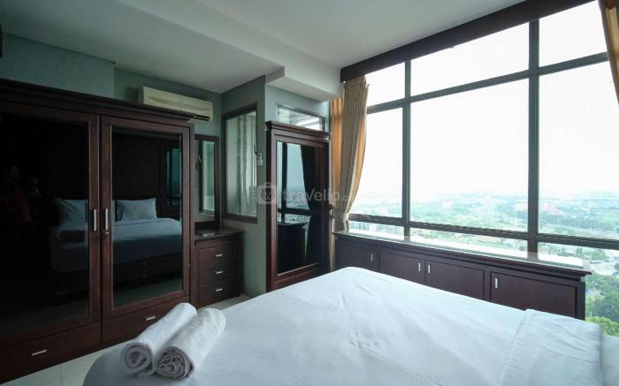 Homey 1BR at Aryaduta Residence Apt By Travelio