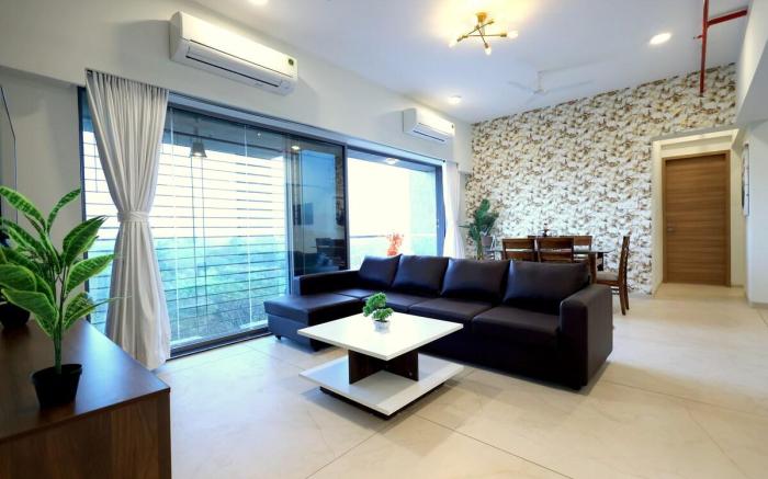 Ghansoli Service Apartment - 3 BHK for Family