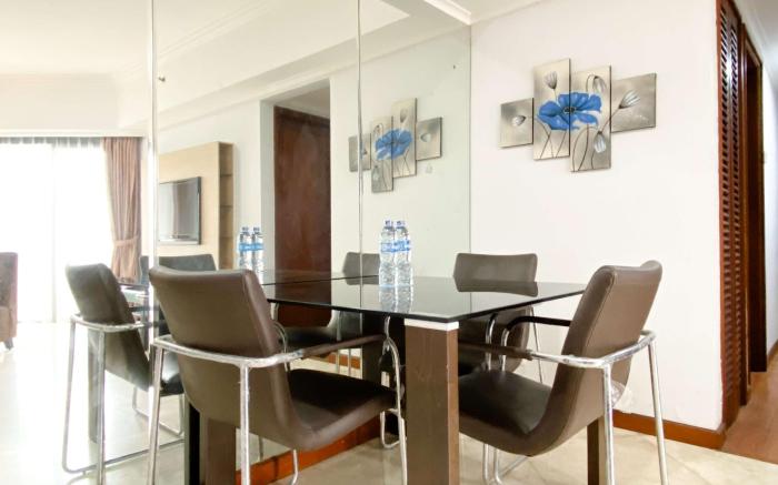 Wonderful 3BR Sudirman Tower Condo By Travelio