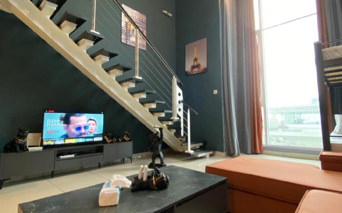 Duplex Loft Nr Midvalley 2/4pax 1B2R OKR 069