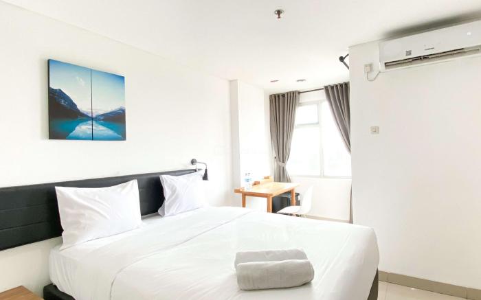 Minimalist Studio at Enviro Apartment By Travelio