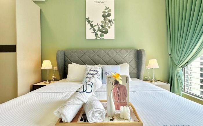 Country Garden Danga Bay/3BR 6Pax WiFi/CityView/JB
