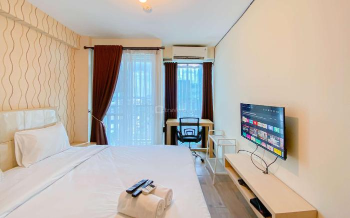 Best Restful Studio Tifolia Apartment By Travelio