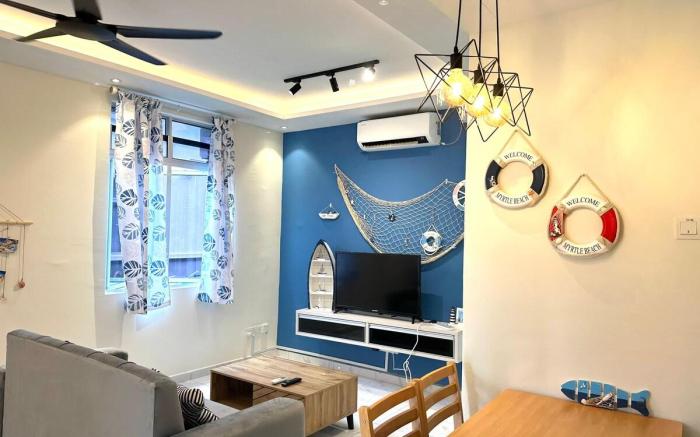 Blue Ocean House 6pax 3br DatoOnn JB| Wifi Netflix