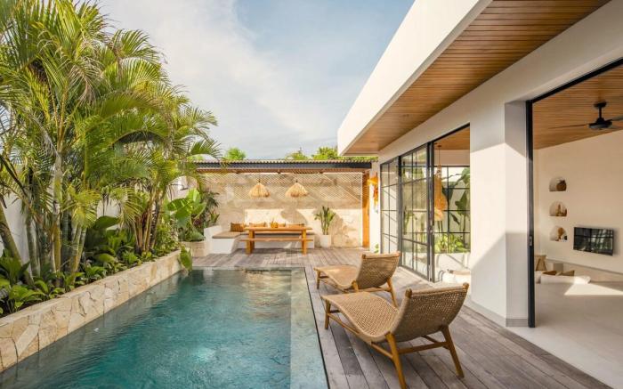 Tropical Two-Bedroom Villa in Canggu