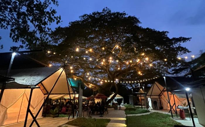 Glamping at Xscape Tambun