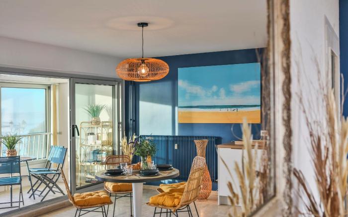 Appartement central  vue mer   poustouflante