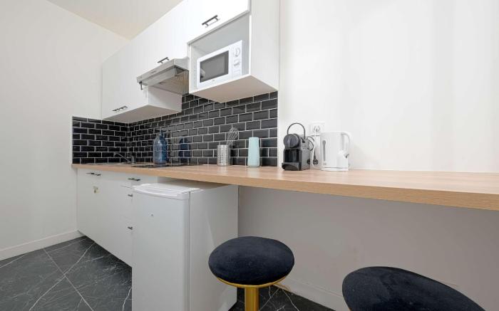 Modern Large  Studio Apartment for 3
