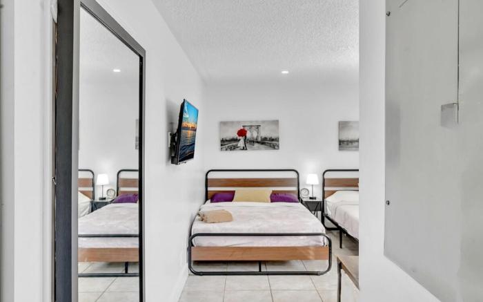 Large 2 Bed Studio Close to Beach & Hard Rock HA03