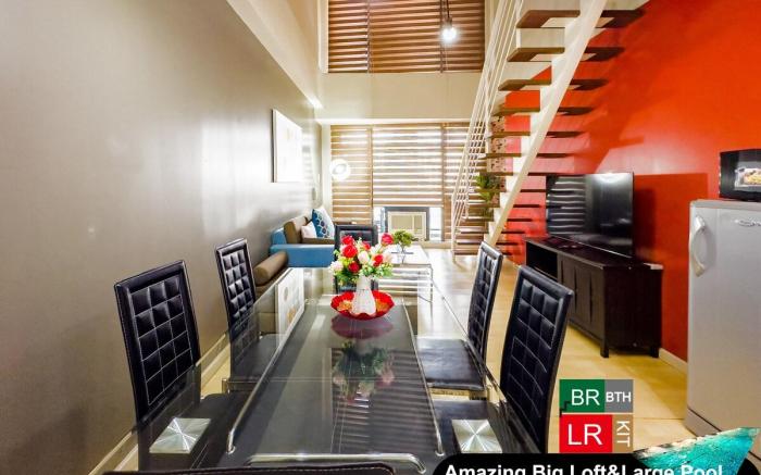 Romantic Loft big 1BR Gramercy Makati 2007A  