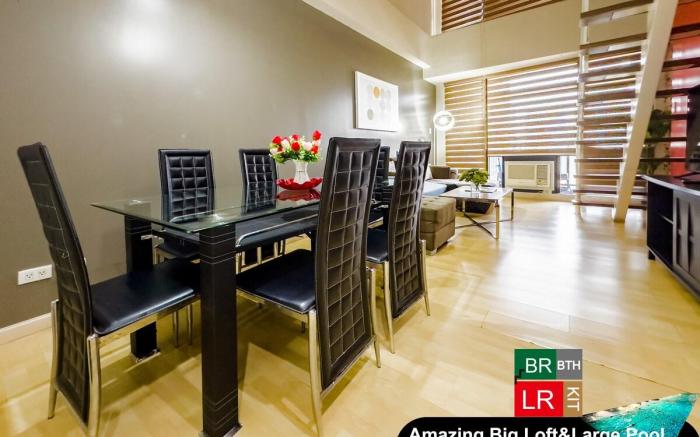 Romantic Loft big 1BR Gramercy Makati 2007A  