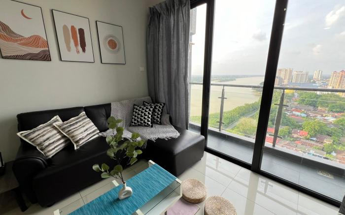 RiverView 8PAX 3BR in KBtown Wi-Fi, B-12-3