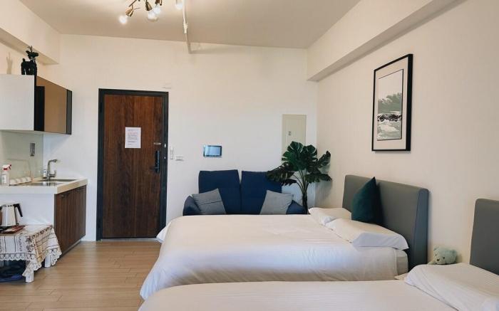 Yuko Hot Spring Accommodation / High-Rise Ocean View / Walking Distance to Train and Bus