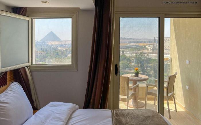 Imagine a Grand Museum &Pyramids View Central Room