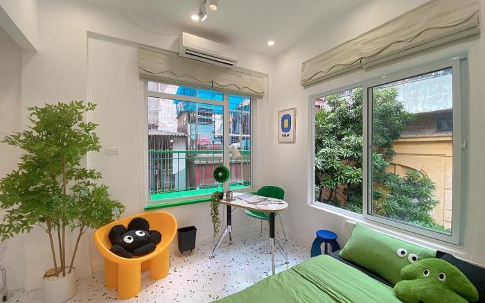 5 mins to Hoan Kiem Lake@2BR&2WC@Peaceful Corner