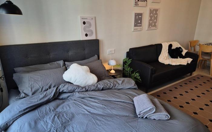 Central Park Cozy Garden View Studio] 3 pax