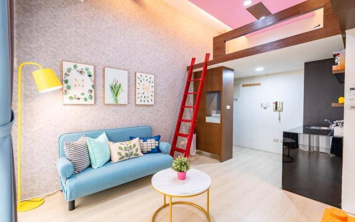 1BR Apartment with Lift near Ximen MRT, Wanhua Ximending, near Ximen Station, Private Bathroom