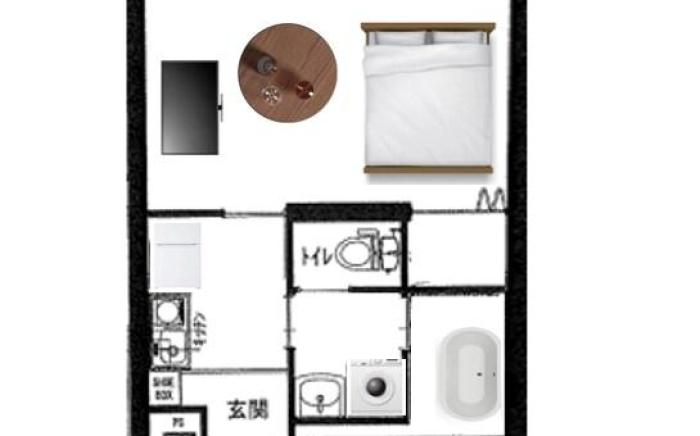 AOTO Sation newly renovated hotel #202