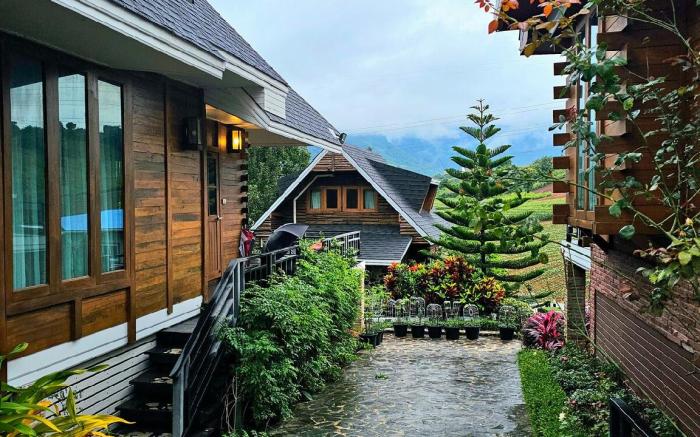 Log Home Resort (For 4 People) House Nong