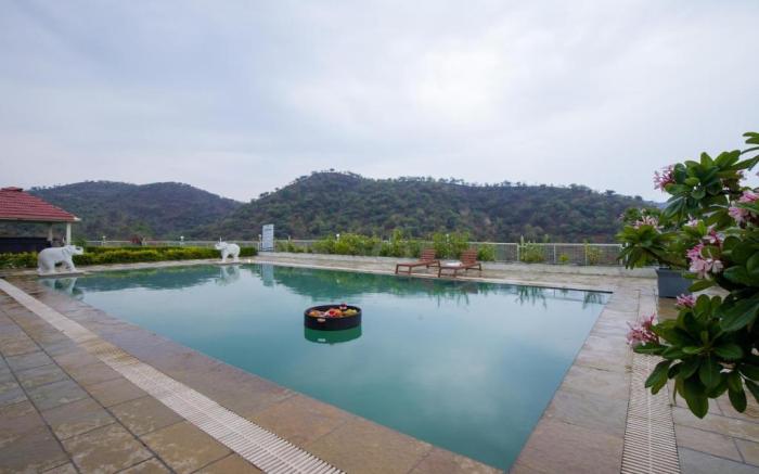 ELIVAAS Shourya Celesta Luxe 3BHK Villa with Pvt Pool, Udaipur