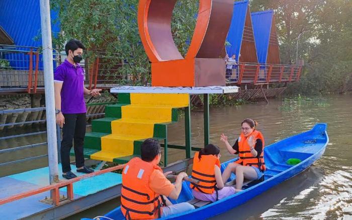 Cồn Phụng Resort Mekong - Nature Escape with Free Boat Shuttle & Fishing