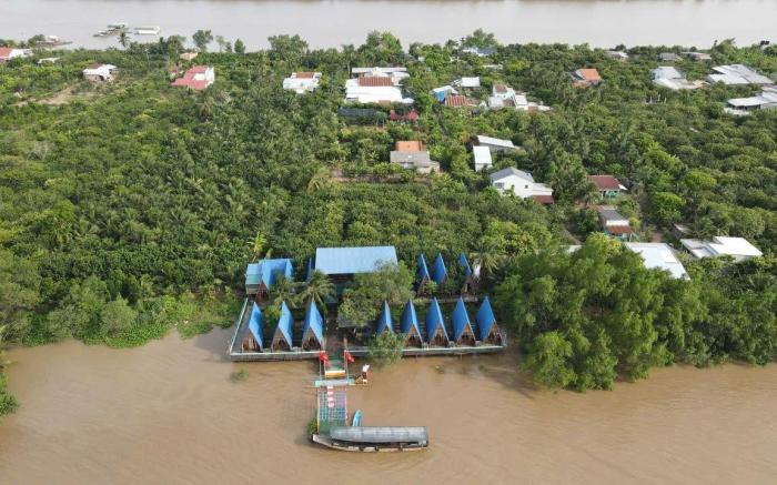 Cồn Phụng Resort Mekong - Nature Escape with Free Boat Shuttle & Fishing