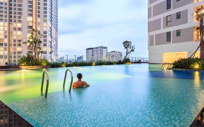 căn hộ Rivergate 2 giường - Luxury, Pool Bitexco