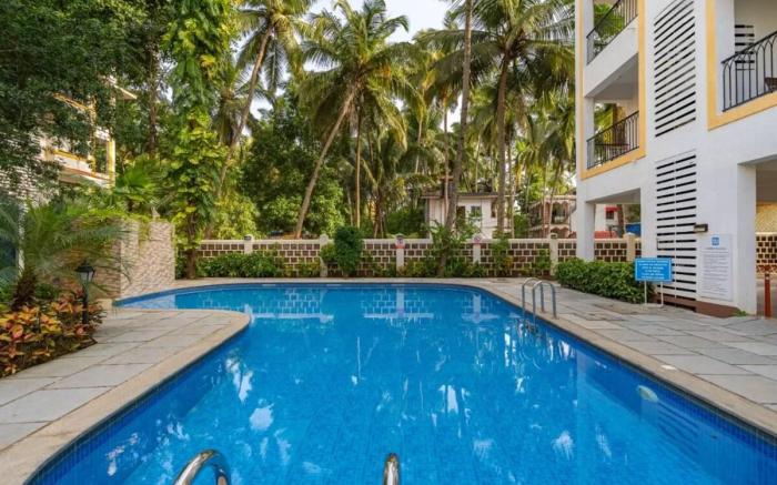 Coastal 2-BR Lux Apt near Candolim Beach