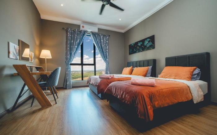 The Platino Sweet Peony 3BR8Pax nr Paradigm Mall