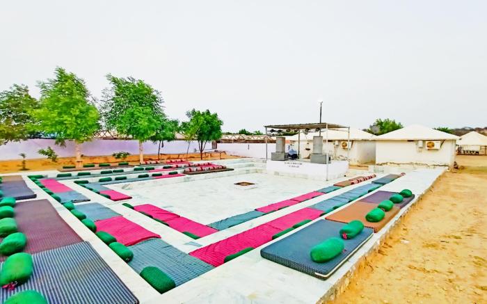 Royal exotic luxury desert camp