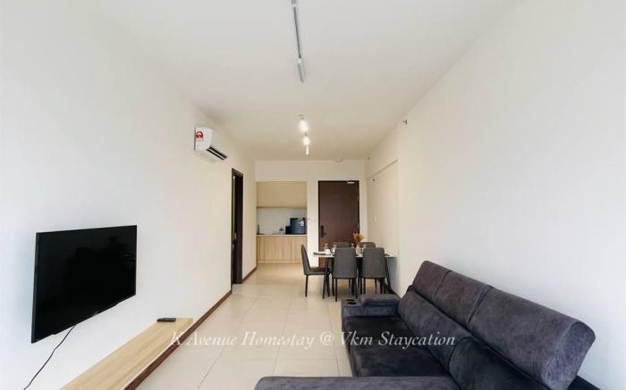 K Avenue Greyish (2bedrooms) @ Vkm Staycation