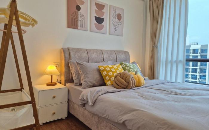 Central Park Bright & High floor, 2 Rooms, 4 pax.