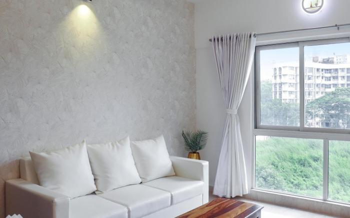 Refined 2 BHK - Beautiful Green View -WIFI