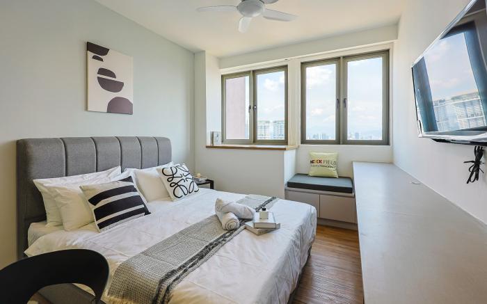 Modern Style Studio With City View by Nexx Field