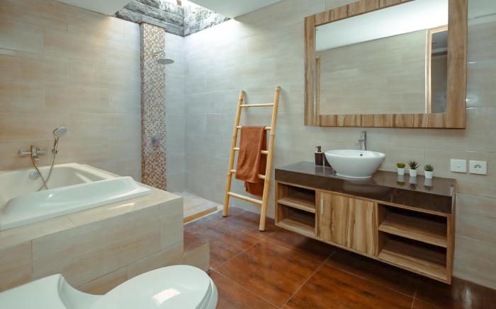 Balinese Style 2 bedrooms Villa beach access