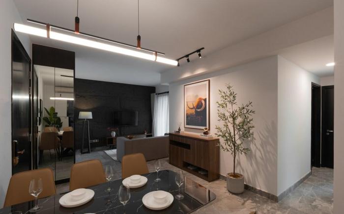Urban Retreat D1, 3Brs(4Beds)+2wc, view bitexco