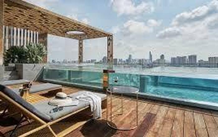 3bed RiverView @Dist1/pool/gym/Netflix/sauna/cigar