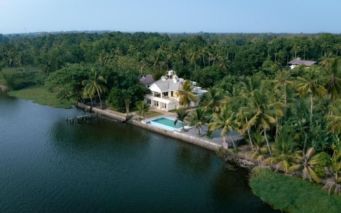 Riveria Portico River side private pool Villa