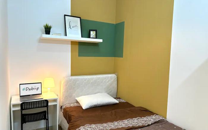 Budget Double Partition Room in Barsha Heights