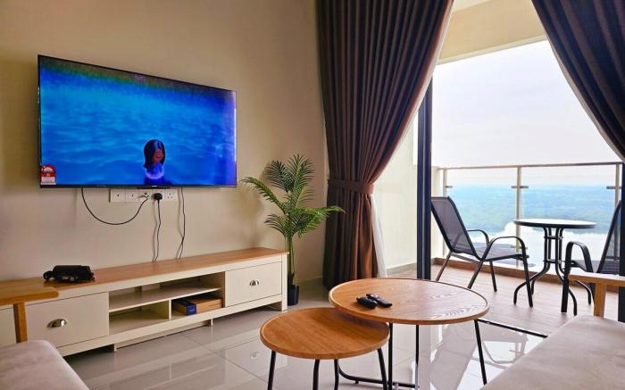 Danga Bay JB，Muji Theme，Seaview，High Floor，Netflix