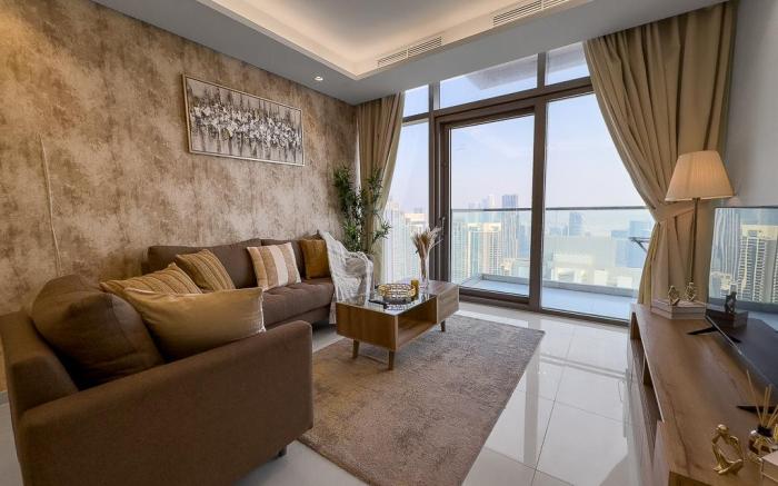 55th Floor 2BR with Burj View & Infinity Pool